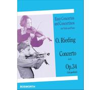 Concerto en sol, Op. 34 – Violon et piano (Concertos et concertinos faciles) – Bosworth