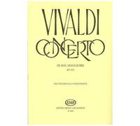 Concerto In Sol Maggiore Per Violoncello, Archi / Recueil