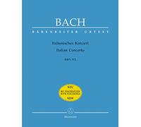Concerto Italien BWV 971-Urtext --- Piano