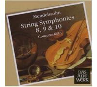 CONCERTO KÖLN - STRING SINFONIEN 8-10 CD STREICHORCHESTER KLASSIK NEUF BARTHOLDY