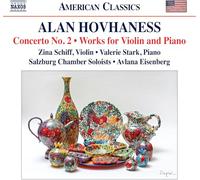 Zina Schiff - Hovhaness: Concerto No. 2; Works For Violin And Piano [Compact Discs]
