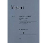Henle Verlag – Concerto n° 3 KV 216 Sol Maj. – violon et piano