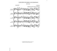 Concerto No.1 in Dm BWV 1052 for Solo Alto Saxophone and Saxophone Quartet by J.S. Bach