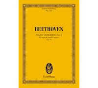 Concerto No. 2 Sib majeur: op. 19. piano and orchestra. Partition d'étude.