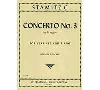 Concerto No. 3 in B flat major for clarinet and piano (Drucker)