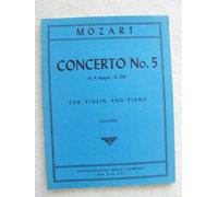 Concerto No. 5 in a Major, K. 219 (With Cadenzas By Joseph Joachim) By Wolfgang Amadeus Mozart and Joseph Joachim. Edited By Ivan Galamian. For Violin and Piano.