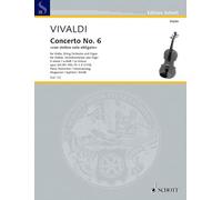 Concerto No. 6 "con violino solo obligato" La mineur: L'Estro armonico. Nouvelle édition basée sur l'édition Urtext de Christopher Hogwood. op. 3/6. ... Réduction pour piano avec partie soliste.