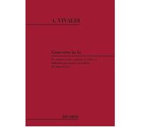 Concerto Per Fagotto, Archi E Bc In Fa Rv 485 / Piano Reduction