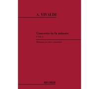 Concerto Per Oboe, Archi E Bc: In Fa Rv 455 / Piano Reduction