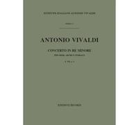 Concerto Per Oboe, Archi E Bc: In Re Min Rv 454 / Conducteur