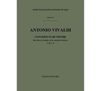 Concerto Per Viola D'amore E Liuto Re Min Rv 540 / Conducteur
