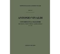 Concerto Per Violino, Archi E Bc: In La Rv 552 / Conducteur