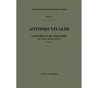 Concerto Per Violino, Archi E Bc: In Mi Bem Rv 261 / Conducteur