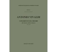Concerto Per Violino, Archi E Bc In Sol Min Rv 332 / Conducteur