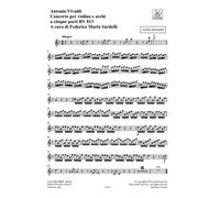 Concerto Per Violino E Archi A Cinque Parti Rv 813 / Set De Partitions