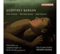 Geoffrey Burgon – Concerto pour alto · Merciless Beauty · Concerto pour violoncelle – CD – NAXOS