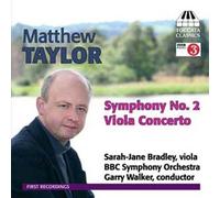 Taylor - Viola Concerto/Symphony No 2 [Import]