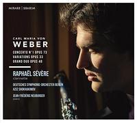 Weber : Concerto pour clarinette numéro 1 Opus 73 Digipack