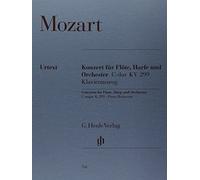 Concerto pour flûte harpe et orchestre en do majeur Kv 299 (297c) Konzert Fur Flote Harfe (édition multilingue)