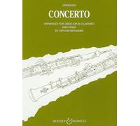 Concerto pour hautbois : Arrangé pour hautbois ou clarinette en sib et piano