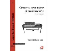 Concerto pour piano et orchestre n°3 (partie de piano solo): en la majeur