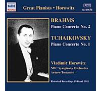 Concerto Pour Piano Et Orchestre No. 2 En Si Bémol Majeur Opus 83 Concerto Pour Piano Et Orchestre No. 1 En Si Bémol Mineur Opus 23 - - Enregistrements 1941