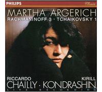 Martha Argerich – Concertos pour piano n°3 ré mineur Op.30 & n°1 si bémol Op.23 – CD – Live