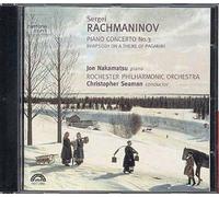 Concerto Pour Piano Et Orchestre No. 3 En Ré Mineur Opus 30, Rhapsodie Sur Un Thème De Paganini Pour Violon Et Orchestre Opus 43