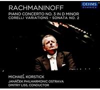 Concerto pour Piano N 3 en Re Mineur/Variations de Corelli/Sonate N 2