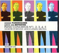 Concerto Pour Piano No.1 En Ut Majeur Opus 15, Concerto No. 2 En Si Bémol Majeur Opus 19, Concerto No. 3 En Ut Mineur Opus 37, Concerto No. 4 En Sol Majeur Opus 58, Concerto No. 5 En Mi...