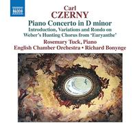 Carl Czerny - Concerto pour piano n°1 en ré mineur: Introduction, Variations et Rondo - CD - NAXOS