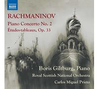 NAXOS – Concerto pour Piano No 2 / Études Tableaux Op 33