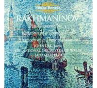 Concerto Pour Piano No. 4 En Sol Mineur Opus 40, Variations Sur Un Thème De Corelli Opus 42, Rhapsodie Sur Un Thème De Paganini Opus 43