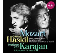 Concerto pour piano Numéro 20, Symphonie Numéro 39, 9 Variations sur un Menuet de Duport CD