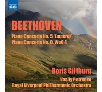Concerto pour piano Numéro 5 Empereur Concerto pour piano Numéro 0 WoO 4 CD
