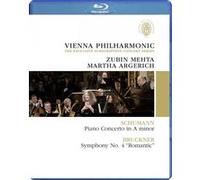 Martha Argerich & Zubin Mehta – Concerto pour piano / Symphonie n°4 – Blu-ray