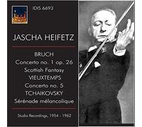 Jascha Heifetz Plays Bruch, Vieuxtemps, Tchaikovsky