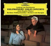 Beethoven – Concerto pour violon et orchestre en ré majeur Op.61 – Mutter/Karajan – CD