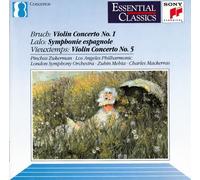 Concerto Pour Violon Et Orchestre No. 1 - Symphonie Espagnole - Concerto Pour Violon Et Orchestre No. 5, Pinchas Zukerman, Violon