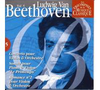 Concerto Pour Violon Et Orchestre, Sonate Pour Piano Et Violon Le Printemps, Romance N 2 Pour Violon Et Orchestre