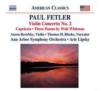 Fetler – Concerto pour violon n° 2 – NAXOS