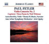 Fetler – Concerto pour violon n° 2 – NAXOS