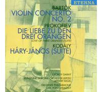 Concerto pour violon n° 2 / L'Amour des Trois Oranges / Hary Janos