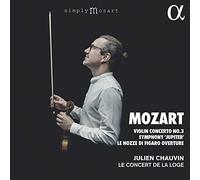 Concerto pour Violon N° 3-Symphonie Jupiter-Ouverture Les Noces de Figaro