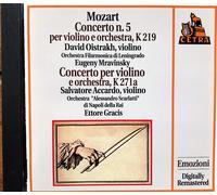 Concerto Pour Violon N° 5 : Oistrakh - Mravinski / Concerto K. 271a : Accardo - Gracis, 1962
