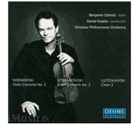 Schmid – Concertos pour violon n°2 : Wienawski & Szymanowski ; Lutoslwaski Dialogue pour violon