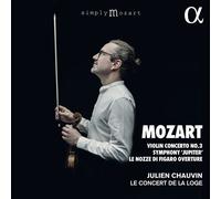 Concerto pour violon numéro 3 Symphonie "Jupiter" Ouverture Les Noces de Figaro CD