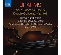 Tianwa Yang – Concerto pour violon Op 77 / Double Concerto Op 102 – CD – NAXOS
