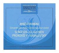 Concerto Violon De Sibelius, Glazounov, Prokofiev & Kabalevsky