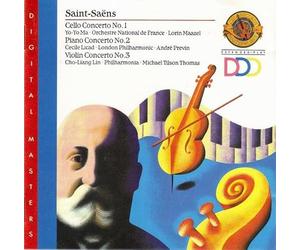 Concerto violoncelle n°1 / Concerto piano n°2 / Concerto violon n°3